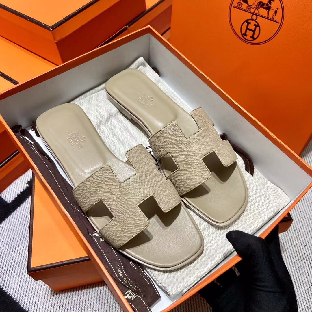 에르메스 올수공 오란 슬리퍼 샌들 앱송 23